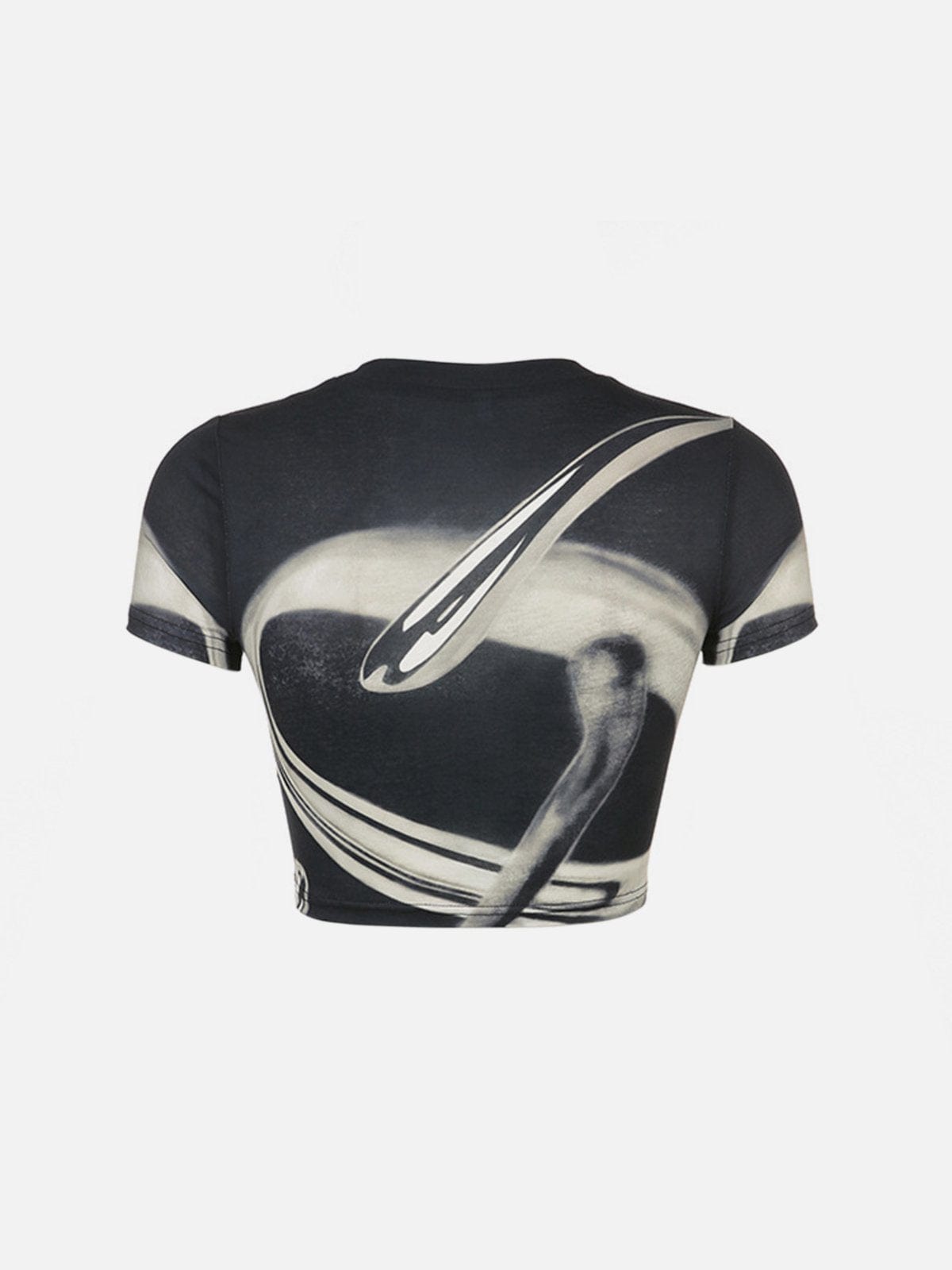 Abstract Droplet Print T Shirt Streetwear Brand Techwear Combat Tactical YUGEN THEORY