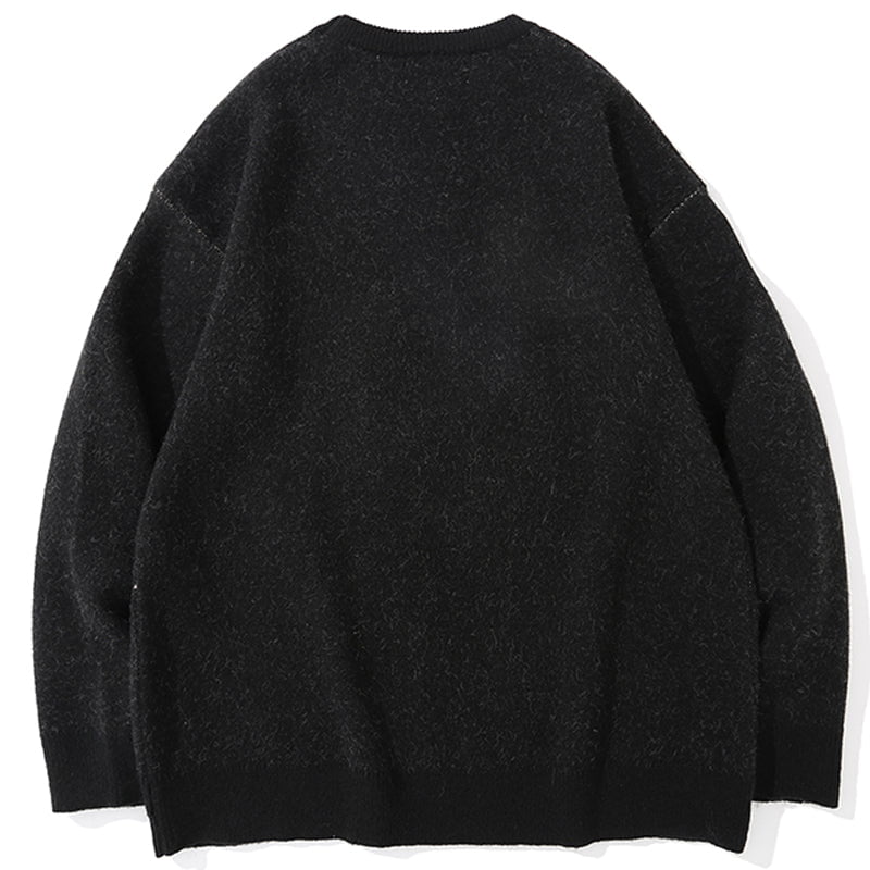 Knitted Sweater Hug Me Bear Streetwear Brand Techwear Combat Tactical YUGEN THEORY