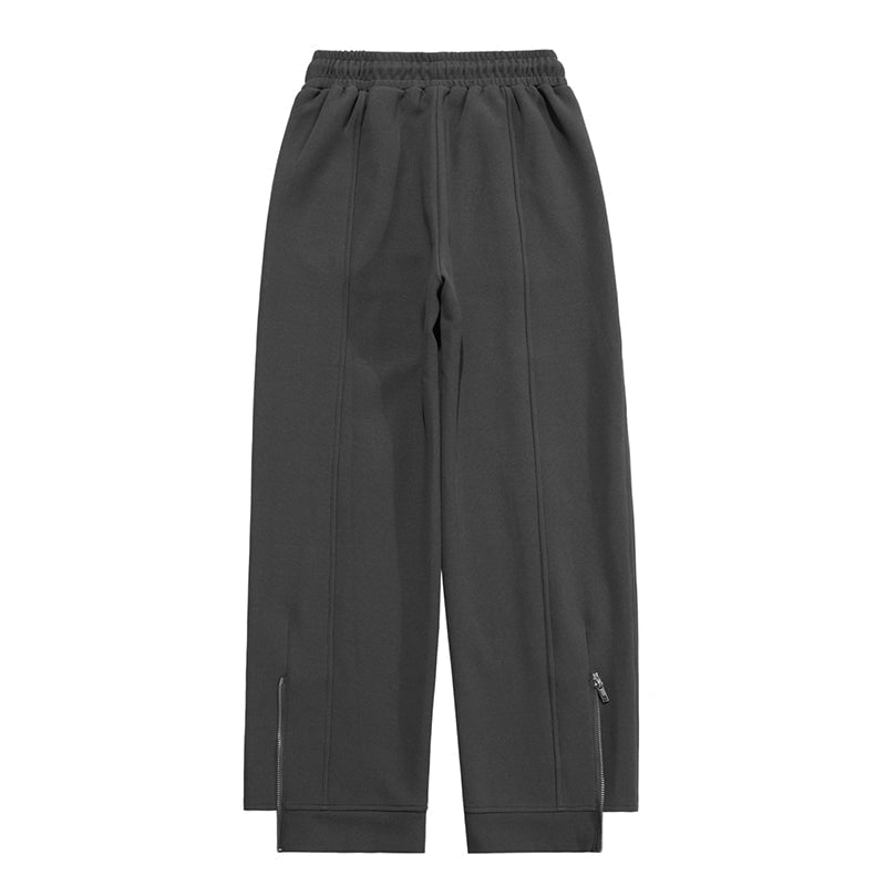 Zipper Trouser Leg Retro Sweat Pants Streetwear Brand Techwear Combat Tactical YUGEN THEORY