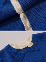 3D Whale Jacquard Knit Sweater Streetwear Brand Techwear Combat Tactical YUGEN THEORY