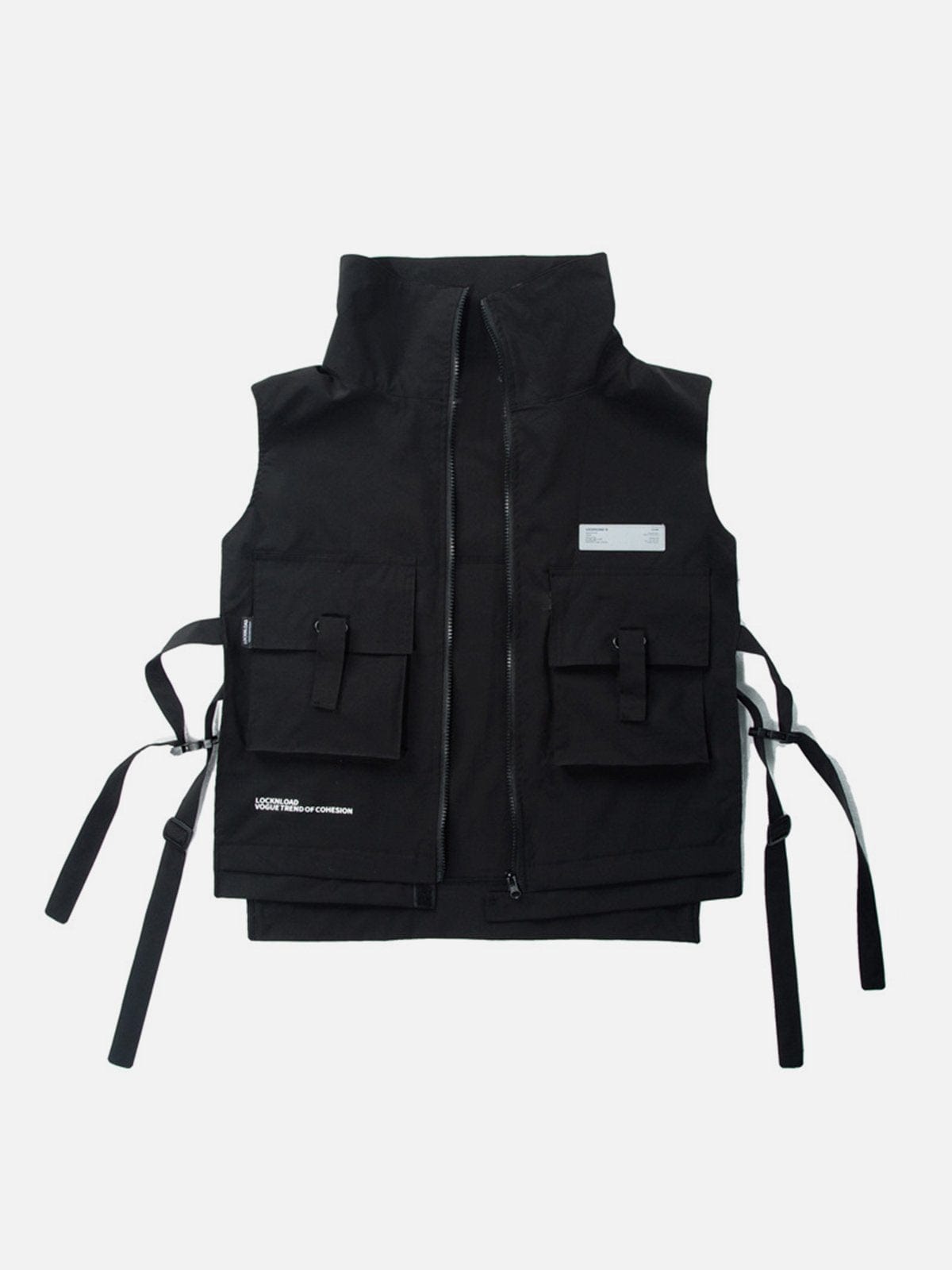 Adjustable Streamer Vest Streetwear Brand Techwear Combat Tactical YUGEN THEORY