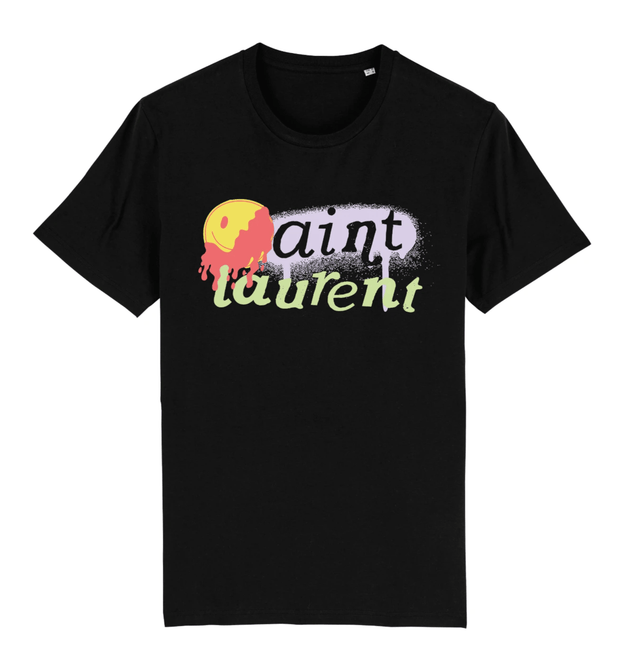 Aint Laurent 90s T-Shirt Streetwear Brand Techwear Combat Tactical YUGEN THEORY
