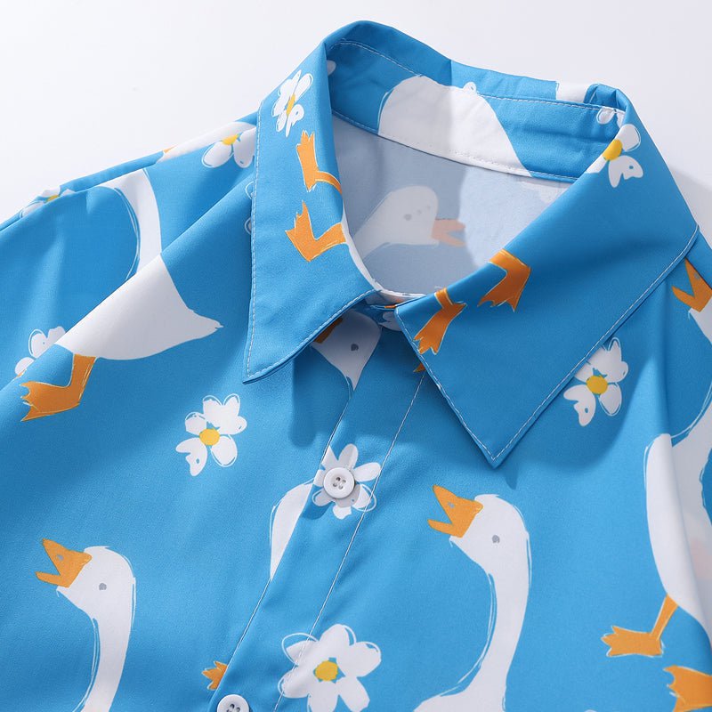 Aloha S/ S Shirt Funny Goose Streetwear Brand Techwear Combat Tactical YUGEN THEORY