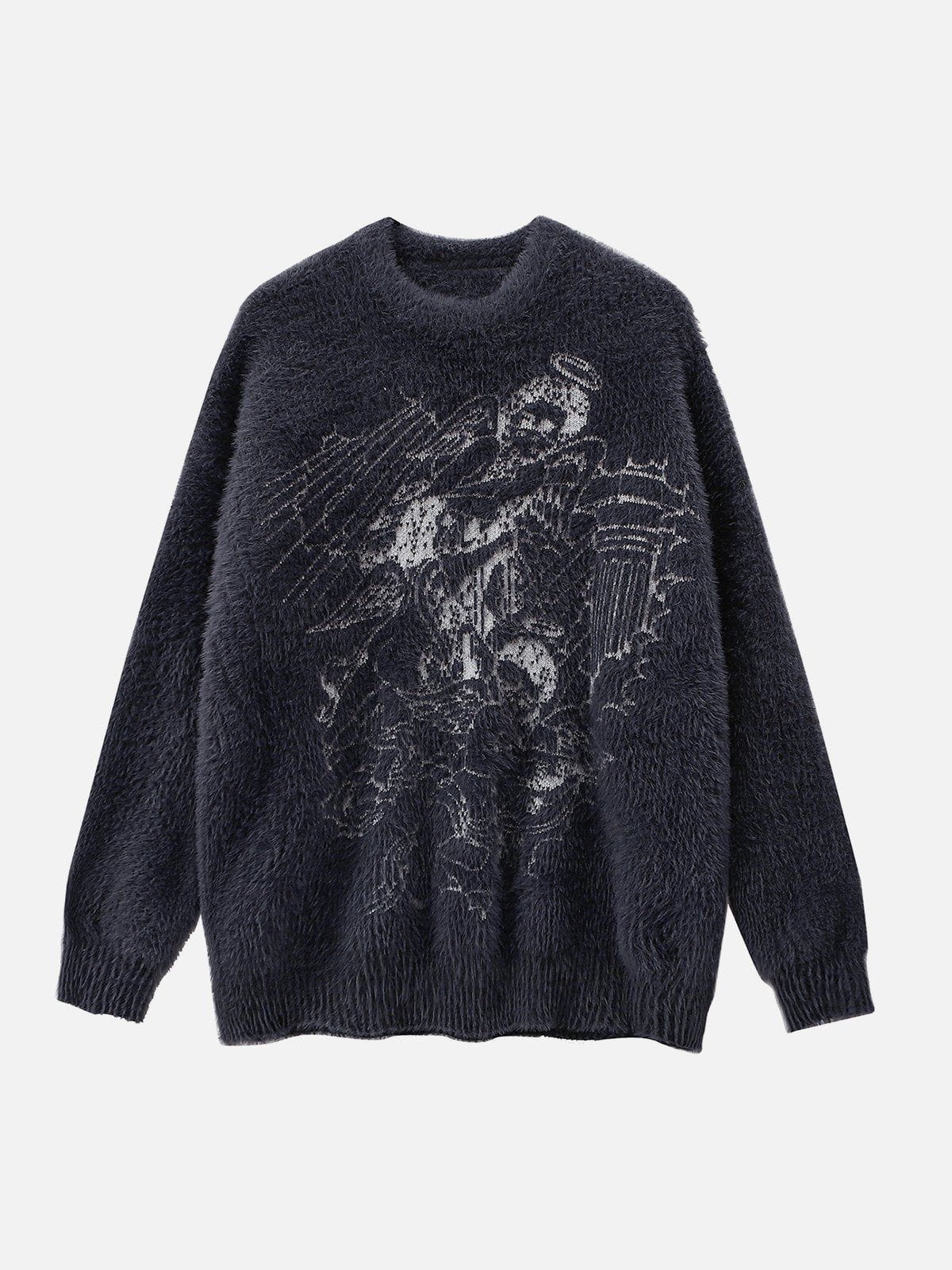 Angel Graphic Sweater Streetwear Brand Techwear Combat Tactical YUGEN THEORY