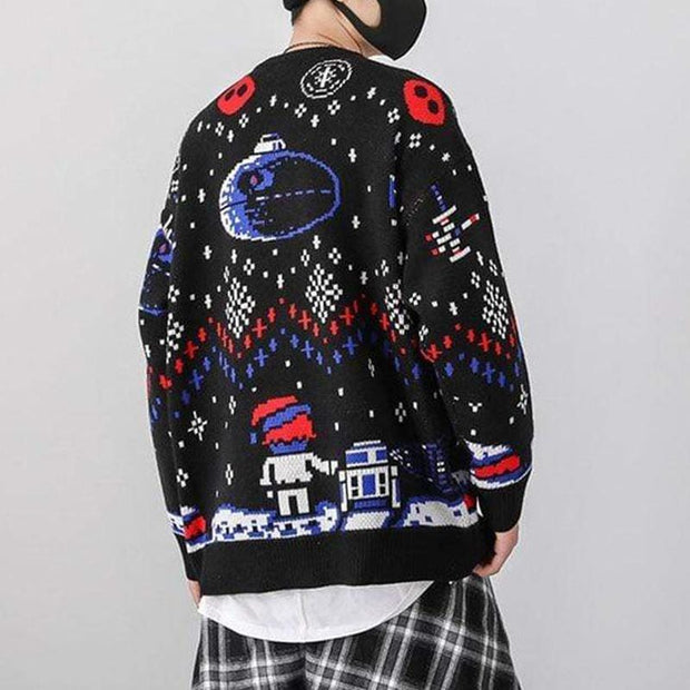 "Antarctic Base" Sweater Streetwear Brand Techwear Combat Tactical YUGEN THEORY