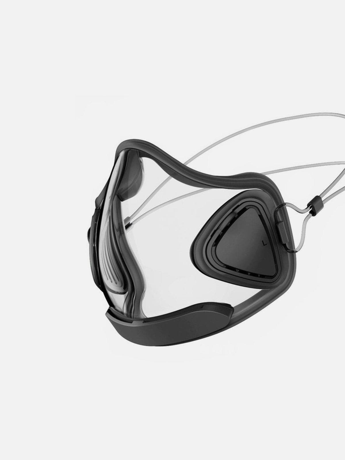 Anti-fog Protective Transparent Mask Streetwear Brand Techwear Combat Tactical YUGEN THEORY