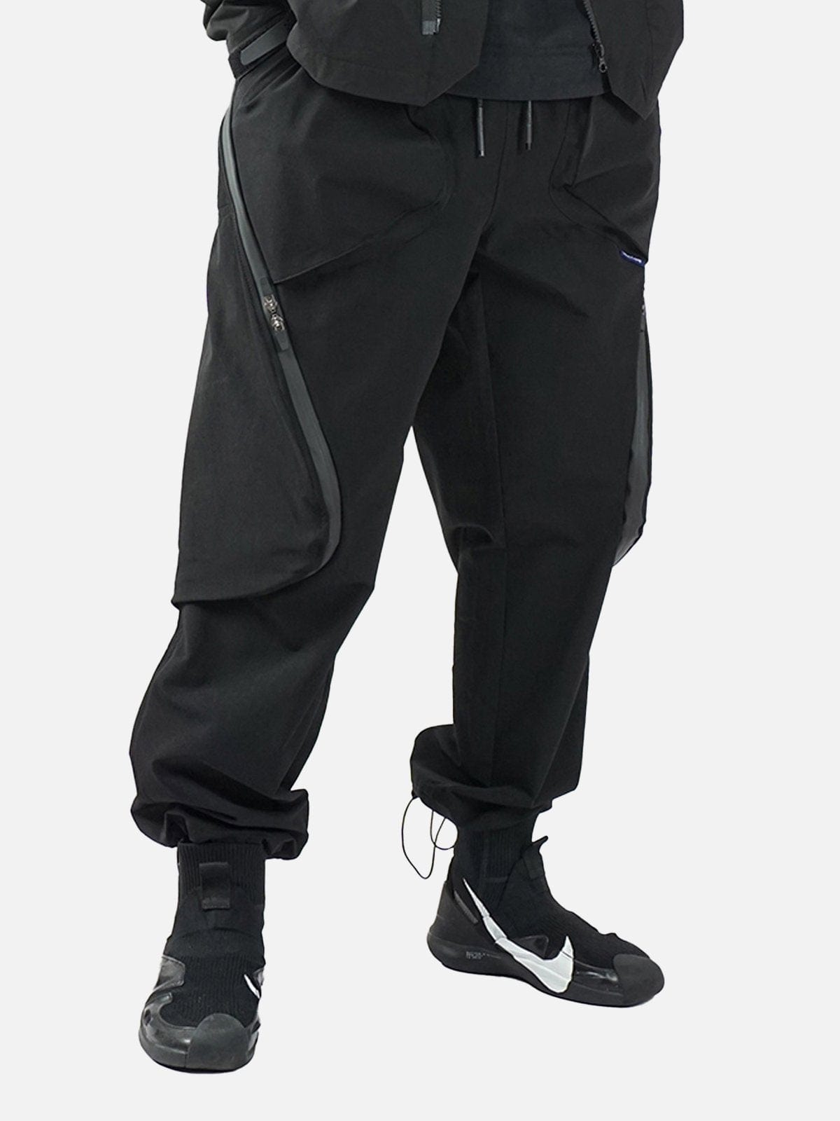 Arc Zip Up Big Pocket Cargo Pants Streetwear Brand Techwear Combat Tactical YUGEN THEORY