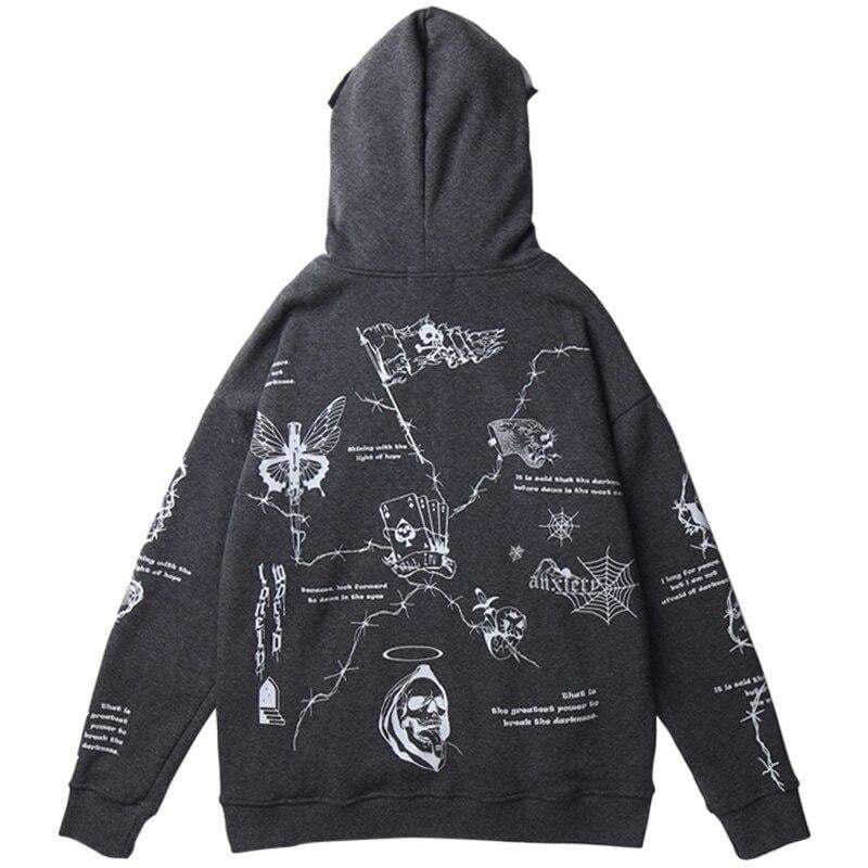Barbed Wire Riot Hoodie Streetwear Brand Techwear Combat Tactical YUGEN THEORY