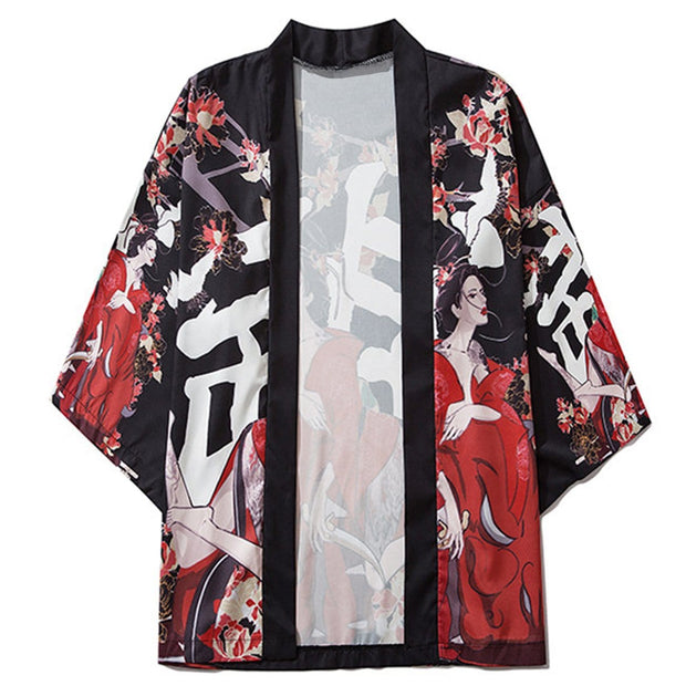 "Barefoot Beauty" Kimono Streetwear Brand Techwear Combat Tactical YUGEN THEORY