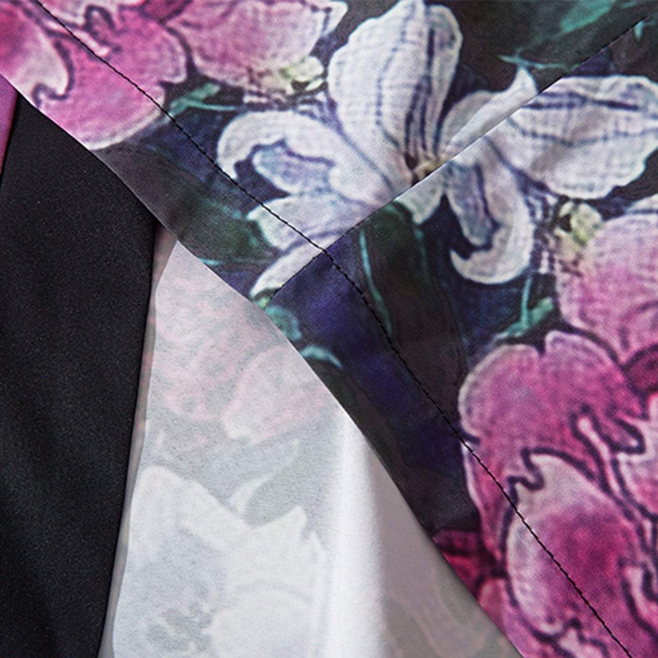 Beauty in Flowers Kimono Streetwear Brand Techwear Combat Tactical YUGEN THEORY