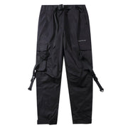 Big Pockets Ribbons Cargo Pants Streetwear Brand Techwear Combat Tactical YUGEN THEORY