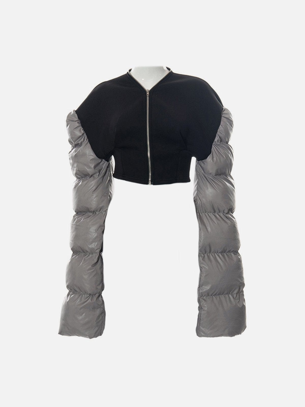 Big Sleeve Patchwork Winter Coat Streetwear Brand Techwear Combat Tactical YUGEN THEORY