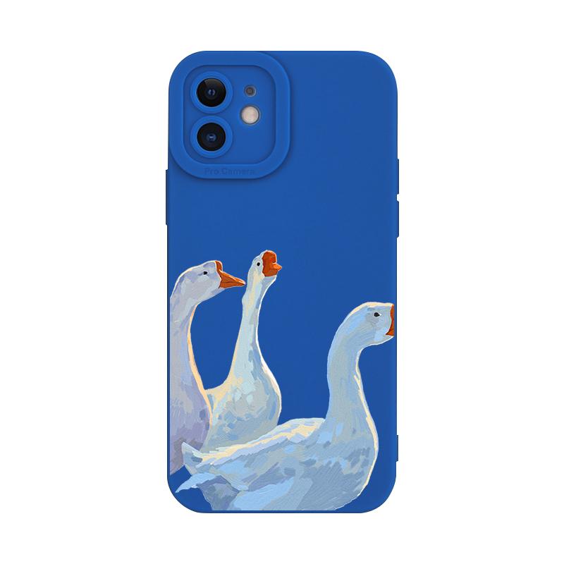 "Big White Goose" Mobile Phone Case for IPhone Streetwear Brand Techwear Combat Tactical YUGEN THEORY
