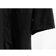 Black Hooded T-Shirt Streetwear Brand Techwear Combat Tactical YUGEN THEORY