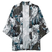 Black Koi Kimono Streetwear Brand Techwear Combat Tactical YUGEN THEORY
