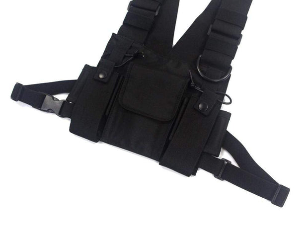 Blackout Chest Bag Streetwear Brand Techwear Combat Tactical YUGEN THEORY