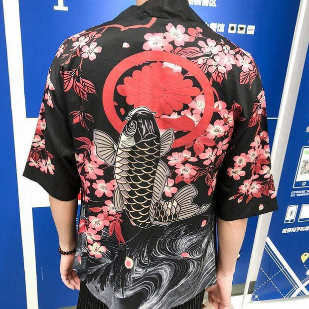 Bloom Kimono Shirt Streetwear Brand Techwear Combat Tactical YUGEN THEORY
