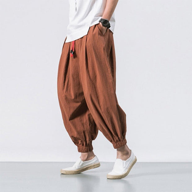 Brown Jogger Pants Streetwear Brand Techwear Combat Tactical YUGEN THEORY
