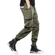 Buckle Drawstring Pocket Cargo Pants Streetwear Brand Techwear Combat Tactical YUGEN THEORY
