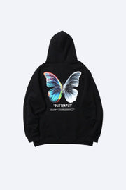 Butterfly Hoodie Streetwear Brand Techwear Combat Tactical YUGEN THEORY
