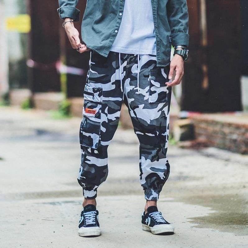 Camo Mars Pants Streetwear Brand Techwear Combat Tactical YUGEN THEORY