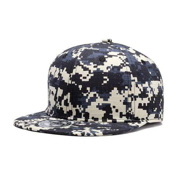 Camo Snapback Hat Streetwear Brand Techwear Combat Tactical YUGEN THEORY