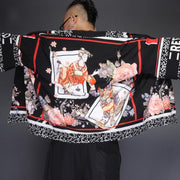 Cards Kimono Cardigan Shirt Streetwear Brand Techwear Combat Tactical YUGEN THEORY