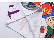 Cartoon Graffiti T-Shirt Streetwear Brand Techwear Combat Tactical YUGEN THEORY