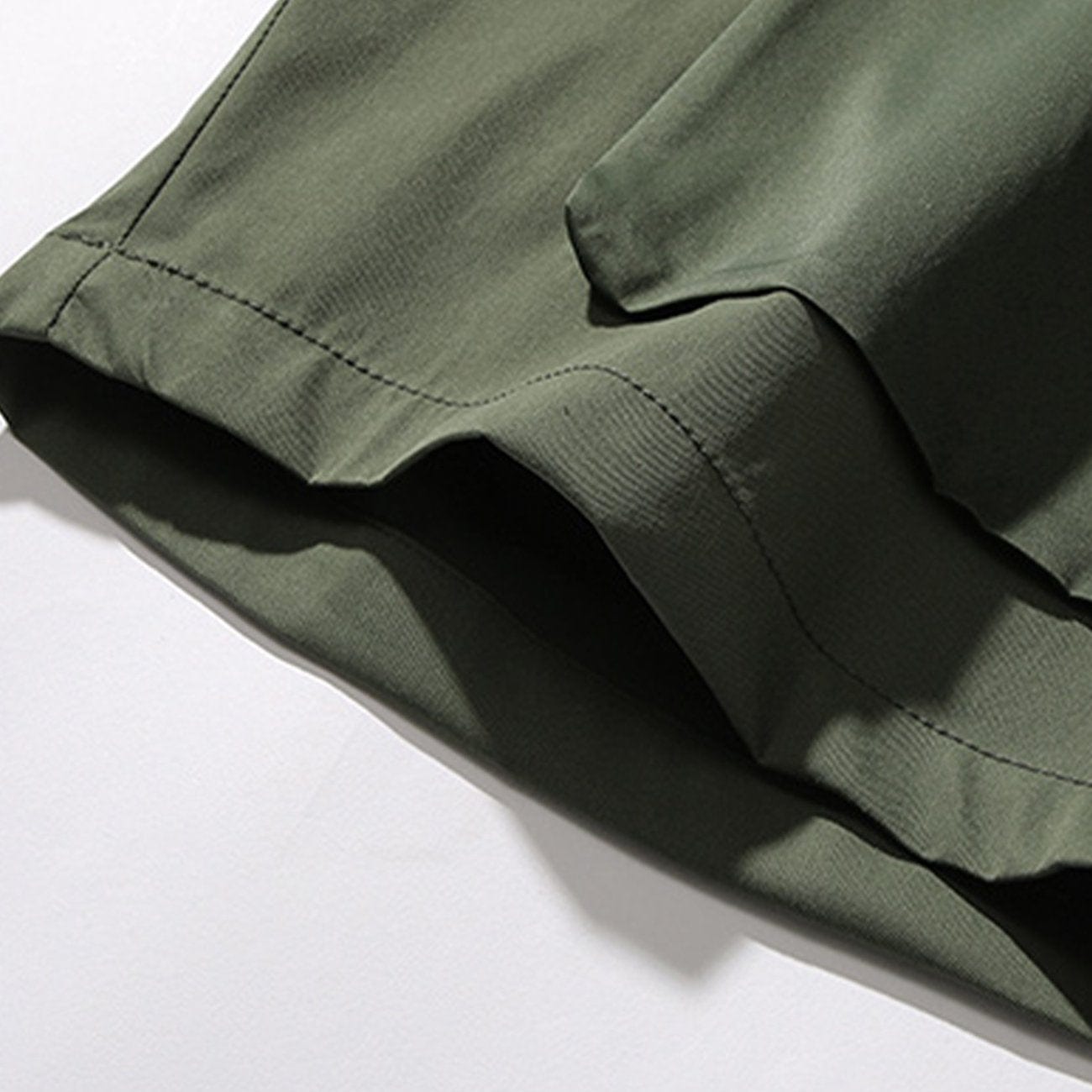 Color Label Big Pocket Cargo Shorts Streetwear Brand Techwear Combat Tactical YUGEN THEORY