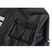 Combat Black Cargo Techwear Jacket Streetwear Brand Techwear Combat Tactical YUGEN THEORY