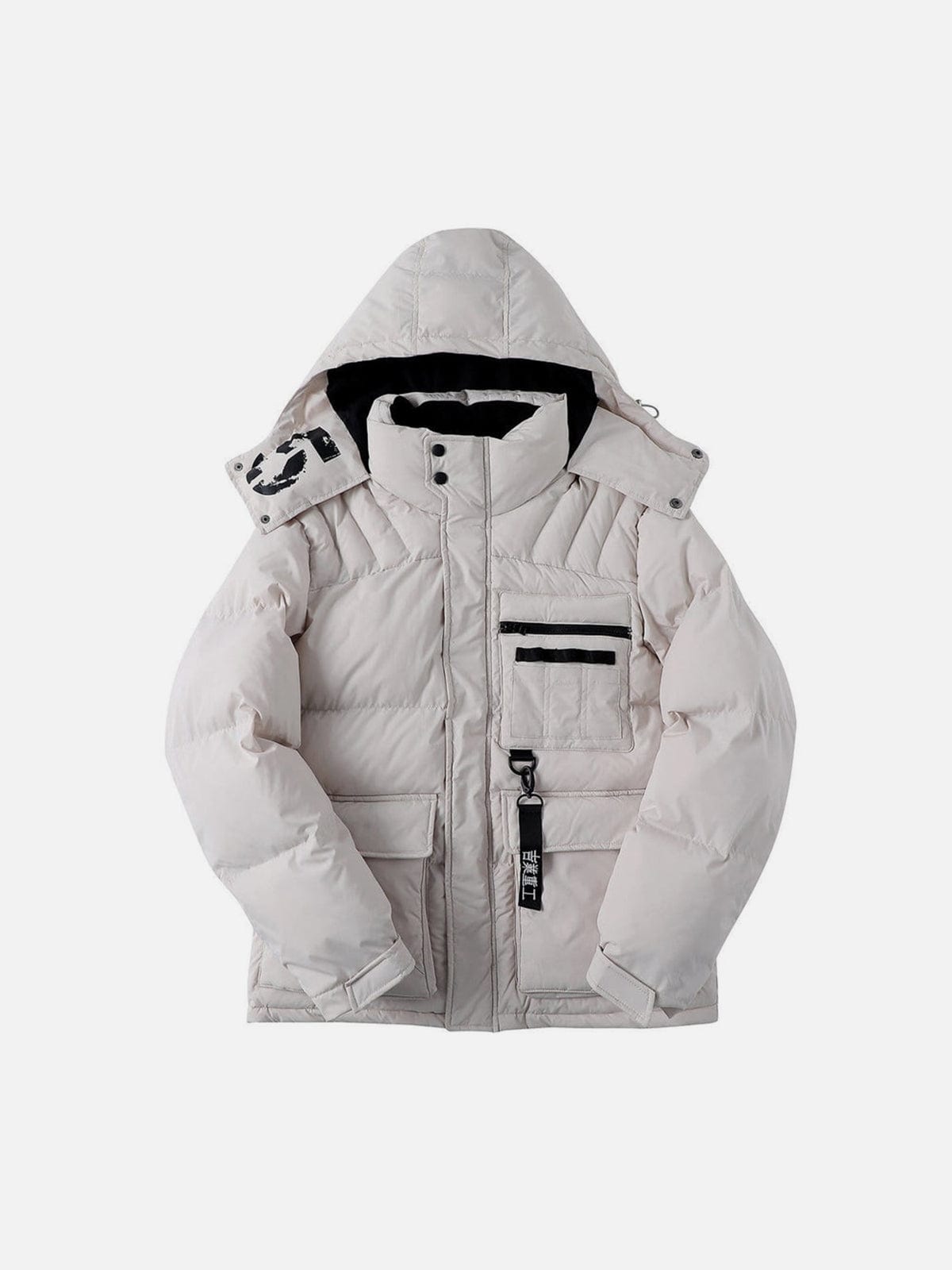 Combat Function Print Winter Coat Streetwear Brand Techwear Combat Tactical YUGEN THEORY