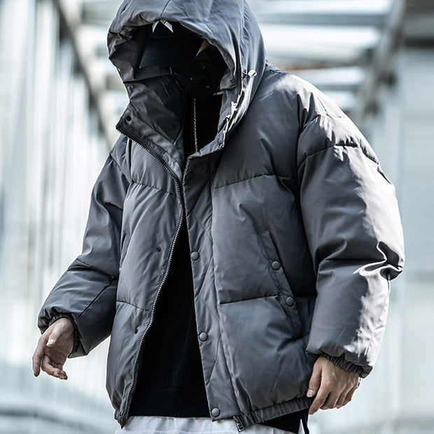 Combat Hooded Winter Coat Streetwear Brand Techwear Combat Tactical YUGEN THEORY