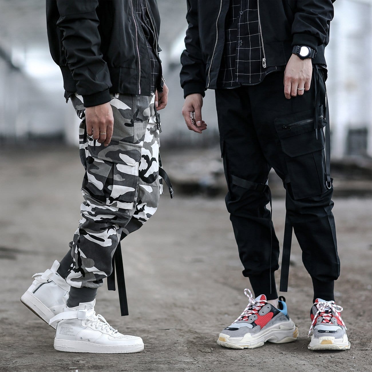 Combat Multi Pockets Cargo Pants Streetwear Brand Techwear Combat Tactical YUGEN THEORY