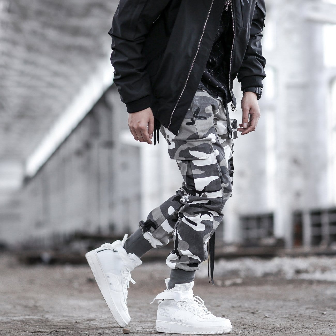 Combat Multi Pockets Cargo Pants Streetwear Brand Techwear Combat Tactical YUGEN THEORY