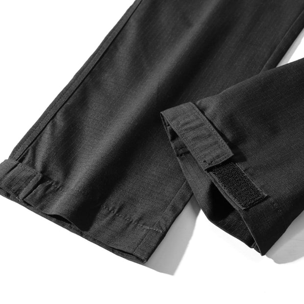 Combat Ribbons Pockets Cargo Pants Streetwear Brand Techwear Combat Tactical YUGEN THEORY