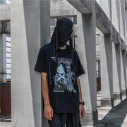 CROXX  Cyber Punk T-Shirt Streetwear Brand Techwear Combat Tactical YUGEN THEORY