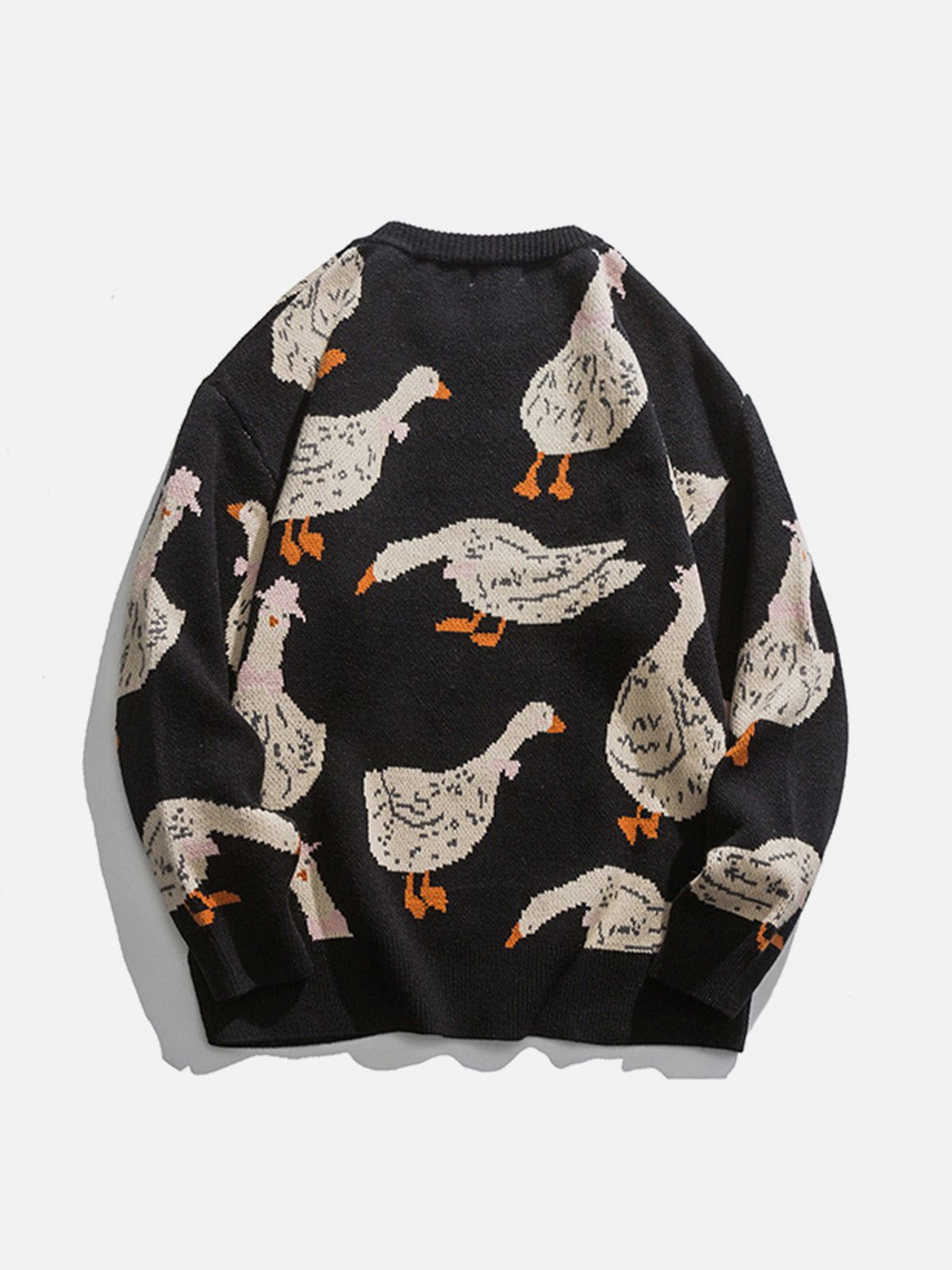 Cute Duck Knit Sweater Streetwear Brand Techwear Combat Tactical YUGEN THEORY
