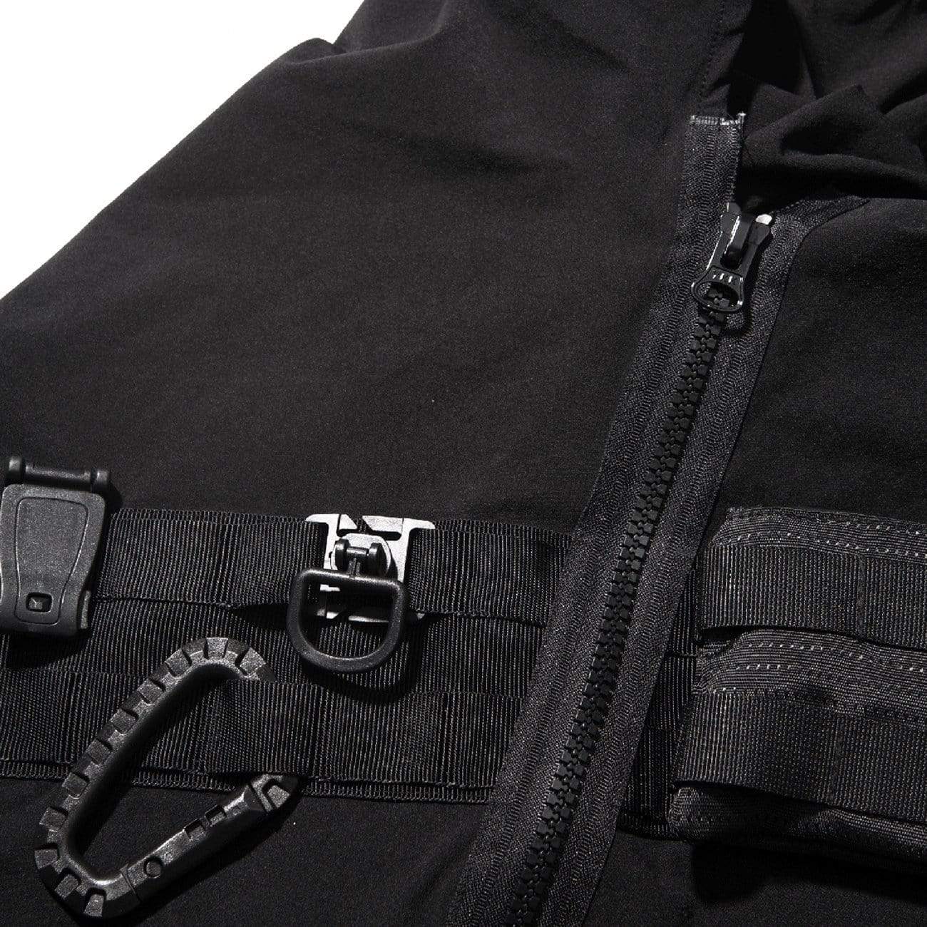 Cyberpunk Zip Up Cape Streetwear Brand Techwear Combat Tactical YUGEN THEORY