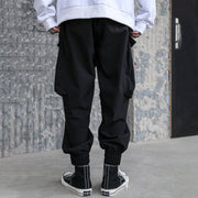 Dark Big Pockets Pants Streetwear Brand Techwear Combat Tactical YUGEN THEORY