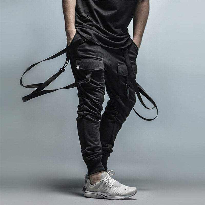 Dark Cargo Tech Ware Pants Streetwear Brand Techwear Combat Tactical YUGEN THEORY