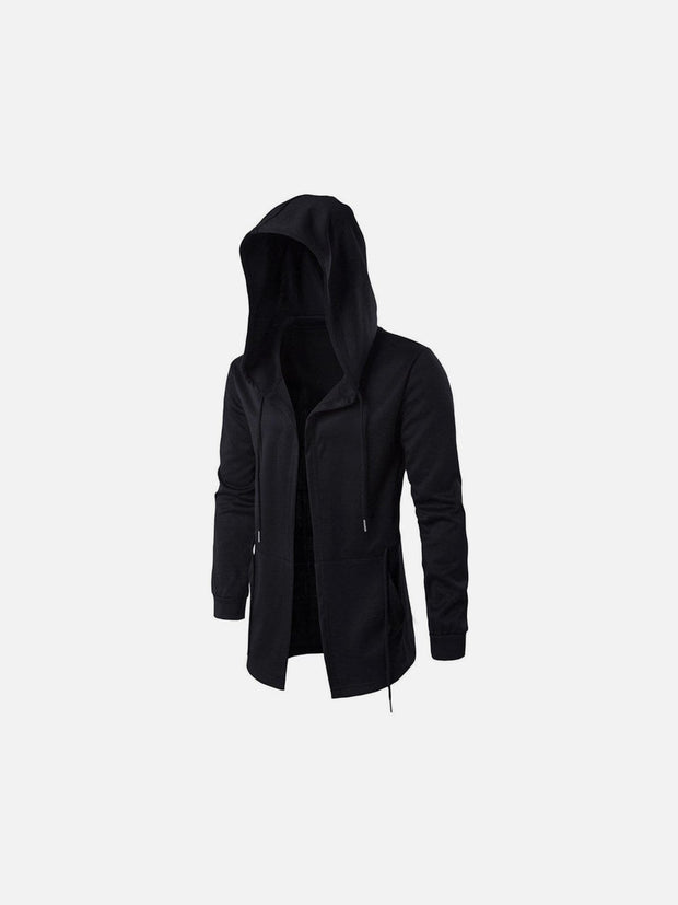 Dark Cloak Wizard Hooded Jacket Streetwear Brand Techwear Combat Tactical YUGEN THEORY