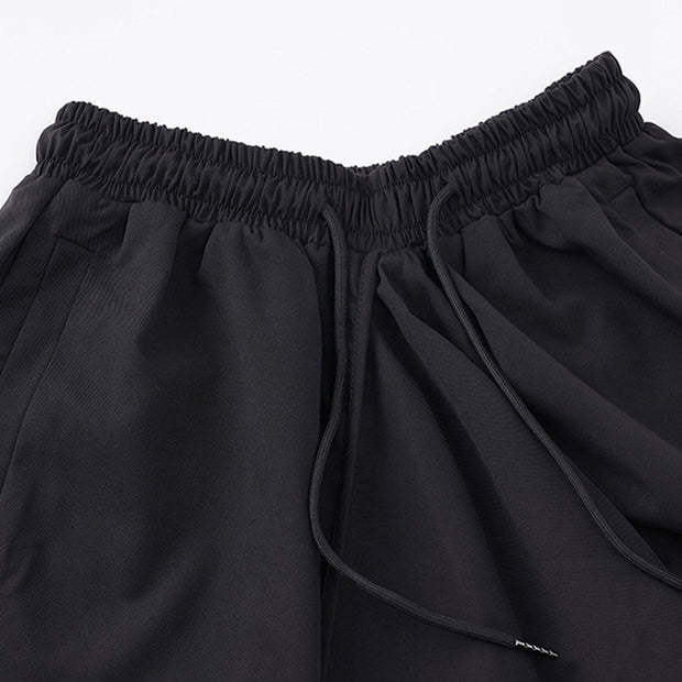 Dark Cross Crotch Oversized Pants Streetwear Brand Techwear Combat Tactical YUGEN THEORY
