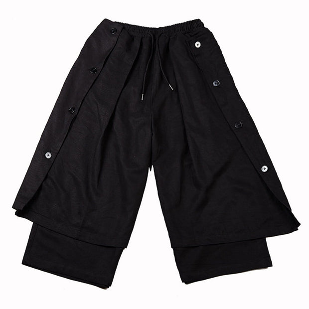 Dark Function Irregular Oversized Pants Streetwear Brand Techwear Combat Tactical YUGEN THEORY