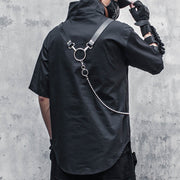 Dark Functional Chain Turtleneck Tee Streetwear Brand Techwear Combat Tactical YUGEN THEORY