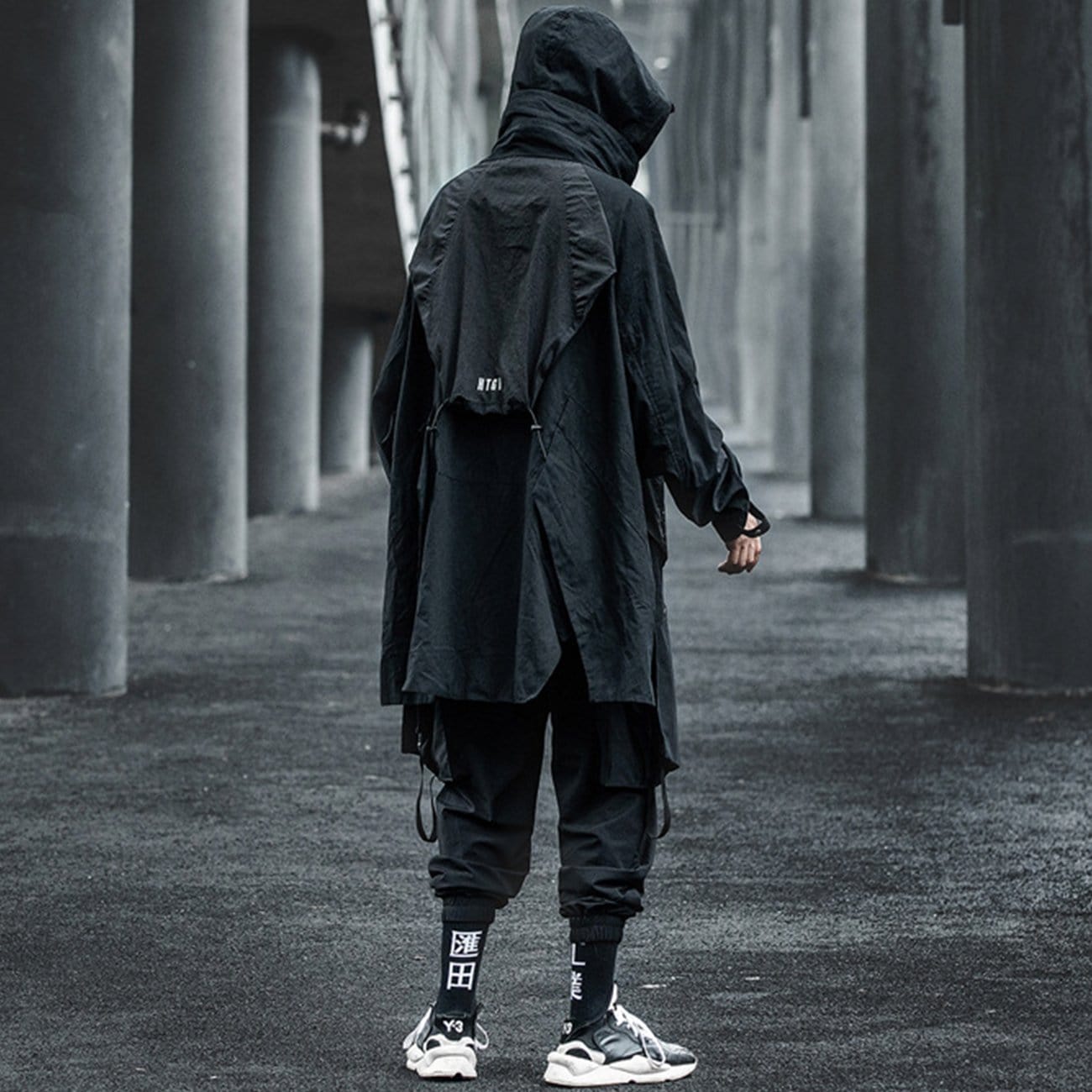 Dark Functional Patchwork Jacket Streetwear Brand Techwear Combat Tactical YUGEN THEORY