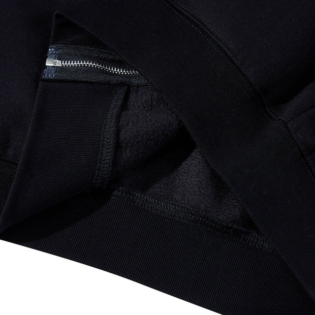 Dark Ghost Fleece Zip Up Hoodie Streetwear Brand Techwear Combat Tactical YUGEN THEORY