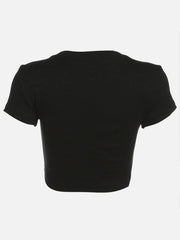 Dark Hollow Chain Short Sleeve T Shirt Streetwear Brand Techwear Combat Tactical YUGEN THEORY