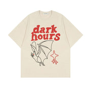 Dark Hours Bat T-Shirt Streetwear Brand Techwear Combat Tactical YUGEN THEORY