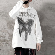 Dark Lightning Butterfly Chain Hoodie Streetwear Brand Techwear Combat Tactical YUGEN THEORY