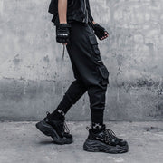 Dark Multi-pocket Cargo Pants Streetwear Brand Techwear Combat Tactical YUGEN THEORY